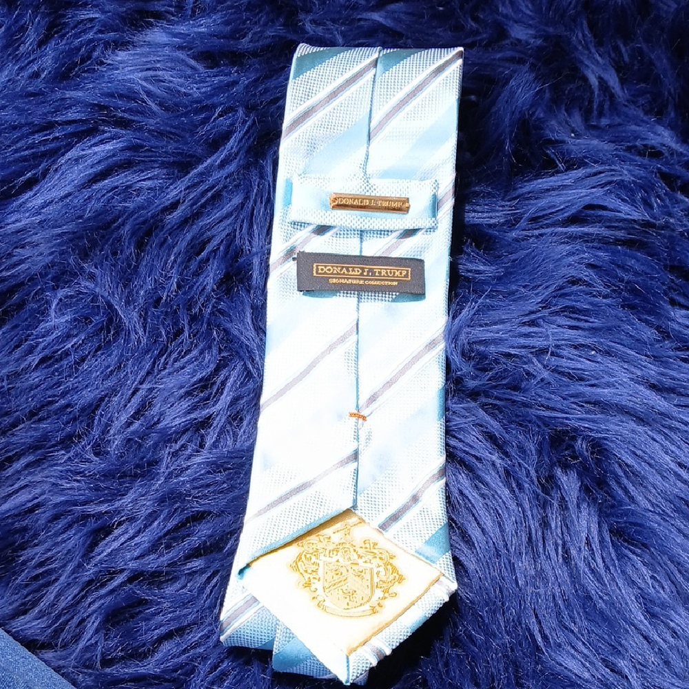 Blue Striped Men's Tie